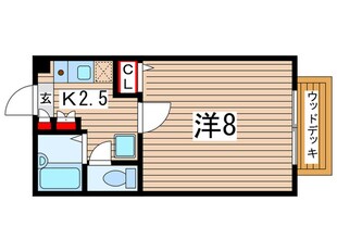 ベルドミ－ルサクラギの物件間取画像